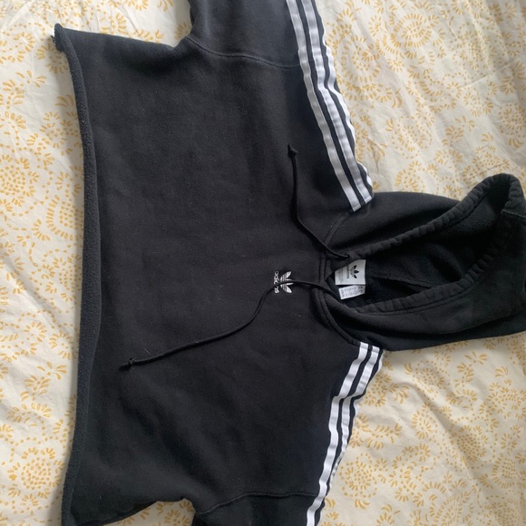 Adidas Originals Cropped Hoodie - Picture 2 of 3